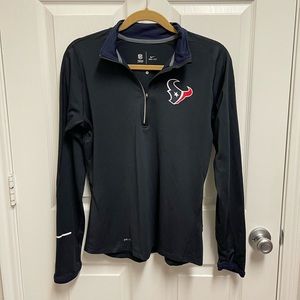 Nike NFL Navy Quarter Zip Sweater